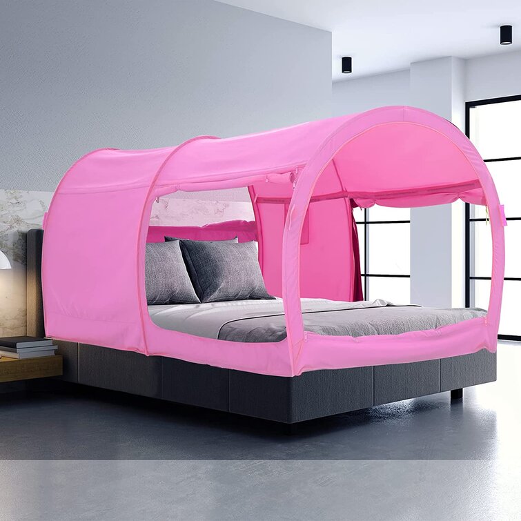 Bed top tunnel tent